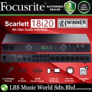 Focusrite Scarlett 18i20 4th Gen USB 18 in 20 out Audio Interface (4th Generation)
