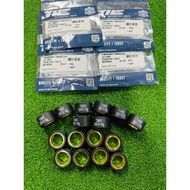 TIE RACING WEIGHT ROLLER COPPER SET FOR YAMAHA TMAX 560/530 , QJ FORT 350 ,ZONTES 368G, FORZA350 (4P