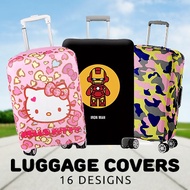 Luggage Covers for travel holidays fits Samsonite Tourister Rimowa (Hello Kitty/Captain America)