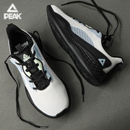 Peak Men's Shoes Sneaker Men's 2024 Summer New Arrival Mesh Breathable Light Running Shoes Black Eas