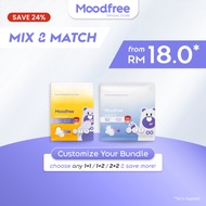 [Mix & Match] Moodfree Sanitary Pad | Choose Any 1+1 or 1+2 or 2+2 | Women Period Pad | Tuala Wanita
