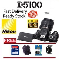 Nikon D5100 Dslr Camera VR len (Used)