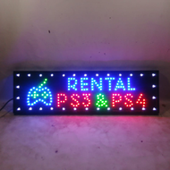 Tulisan lampu LED - LED sign rental ps3 ps4 new style