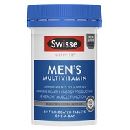 Swisse Men Vitality 120 tabs/Swisse Mens Ultivite MultiVitamin 60 tabs