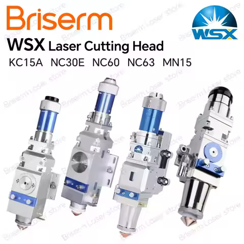 WSX Laser Cutting Head SW20A KC15A NC30E NC63A NC65 NC68 Auto/Manual Focus Fiber Laser Cutter for Me