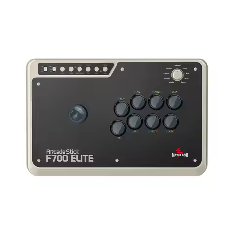For MAYFLASH Arcade Stick F700 Elite with Sanwa buttons and joystick for PS5/PS4/Switch/Windows/Andr