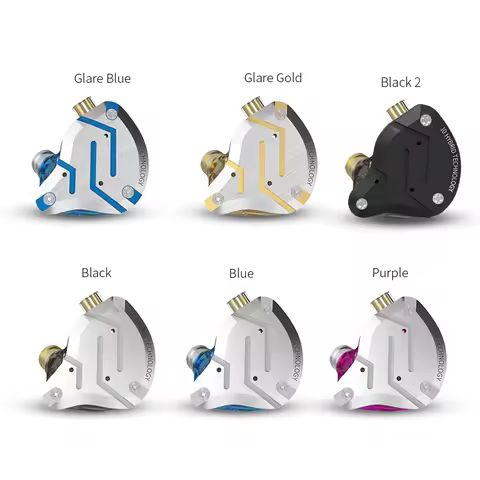 KZ ZS10 Pro 4BA+1DD Hybrid In Ear Earphone Headphones DJ Monitor Wired Earbuds Headset KZ ZS10PRO ZS