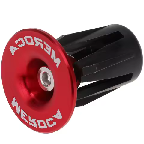 Bike Handlebar End Plug 22~24mm Caliber Aluminum Alloy Durable Easy Install Remove Suitable Mountain