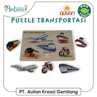Education Toys - PUZZLE Transportation / Children Toys / Wood Toys / PUZZLE / AULIAN KIDSTORE