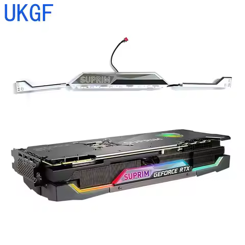 Original graphics card light bar suitable for MSI GeForce RTX 3070 3080 3090 3070 Ti SUPRIM X shell 