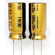 Nichicon FW 1000uf 25v capacitor