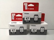 CANON PG47 ORIGINAL BLACK INK FOR PRINTER E410 E470 E3170 E480