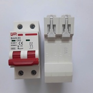 Át to mat 1 chiều 1000V DC 2P 63A LWR chuyên dụng cho điện năng lượng mặt trời - aptomat CB 10-át 1