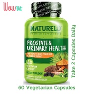 NATURELO Prostate & Urinary Health 60 Vegetarian Capsules บำรุงต่อมลูกหมาก