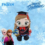 Frozen Anna 畢業公仔 Frozen畢業公仔 連畢業套裝 幼稚園畢業 大學畢業