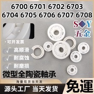 Zirconia All-Ceramic Bearing 6700 6701 6702 6703 6704 6705 6706 6707 6708 Non-Magnetic