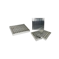 ALUMINIUM BROWNIES PLATE WITH CUTTER SET / ACUAN LOYANG CUTTER BROWNIES