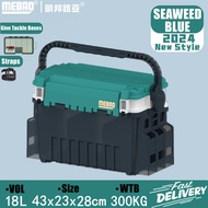 Double-layer Multifunction Fishing Box，Fishing Tackle Box，Fishing Accessories Storage Box，Seat Fishi