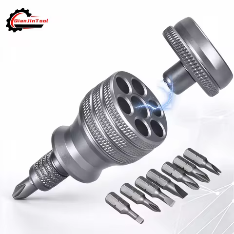 7 in 1 Screwdriver Set Strong Magnetic Screw Driver Bit Electronic Household DIY Repair Tool U2.6 PH