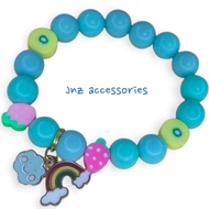 Matte Cute Pastel Bracelet for Kids Girl 3yr old up to 8yr old