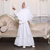 White Dress by Az-Zarin || White Manasik Children's Robe