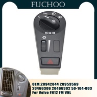 Car Accessories New Fog Light Head Lamp Headlight Switch Button For Volvo FH12 FM FM12 FM9 VNL 2004-