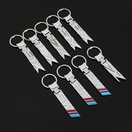 【Ready Stock】H-buckle Car Logo Metal Keychain Pendant for BMW X1 X3 X4 X5 X6 Z4 M3 M5 M6 Car Accessories High Quality