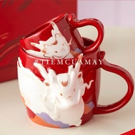 Starbucks MUG CERAMIC Zodic DRAGON [Genuine]