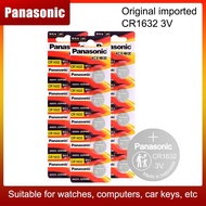 Panasonic CR1632 1632 ECR1632 DL1632 BR1632 3V Lithium Battery For Watch Clock Remote Control Button Coin Cell