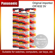 Panasonic CR1632 1632 ECR1632 DL1632 BR1632 3V Lithium Battery For Watch Clock Remote Control Button