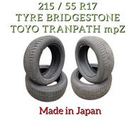 215 / 55 R17 Toyo Tranpath mpZ / Bridgestone Ecopia NH200 Tyre / Tayar / Tire 215 / 55 R17