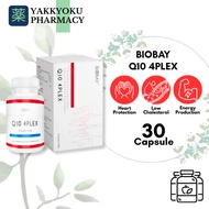 Biobay Q10 4PLEX 480mg 30s CoQ10 L-Carnitine Soy Protein Energy Antioxidant Heart Protection