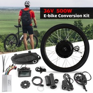 26x1.75 Electric Bike Conversion Kit Front Wheel Hub Motor Kit 36V 500W Powerful E-Bike Motor Kit Br
