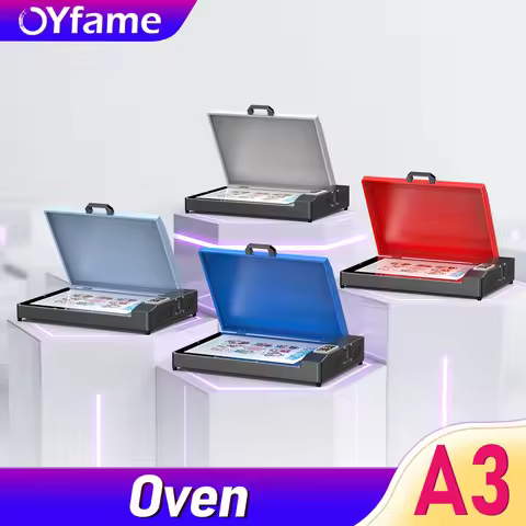 OYfame A3 DTF Film Oven Direct PET Film Curing Hot Melt Powder DTF Oven A3 DTF Dryer Oven For A3 A4