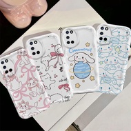 Casing For OPPO A52 A72 A92 Cartoon Cream Cover Cat Cinnamoroll Couple Soft TPU 3D Waves Silicone Ph