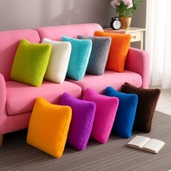 RASFUR FUR SOFA CUSHION COVER GLOSSY CHAIR CUSHION COVER SIZE 60X60