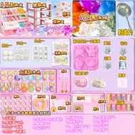 Đồ chơi squishy hình chân mèo bằng sáp gel cho trẻ em gái diy Bộ vật liệu bộ sáp lacquer lửa viên sá