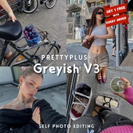 Greyish V3 | Lightroom Preset Mobile IOS Android & PC Desktop | Random FREE 1 Preset
