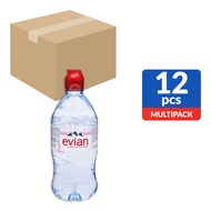 Evian Natural Mineral Bottle Water - Sports Cap
