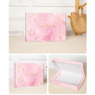 Folded paper box 25x20x7