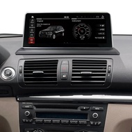 หน้าจอแสดงผลขนาดใหญ่ Android สำหรับ BMW 1 Series E84 120i E87 E82 116i นำทาง GPS แบบอัจฉริยะพร้อมเส้