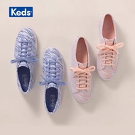 KEDS2021 summer new style canvas shoes pattern stripes KicKEDStart board shoes casual versatile design sense niche good