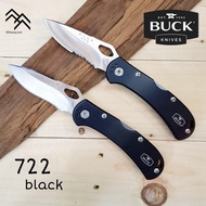 มีด Buck แท้ รุ่น Spitfire มีดพับด้ามอลูมิเนียมที่บางและแข็งแรง มีระบบล๊อคใบมีดแบบล๊อคหลัง พกพาสะดวก