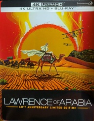 Lawrence Of Arabia: 60th Anniversary /ลอเรนซ์แห่งอารเบีย: ฉบับครบรอบ 60 ปี (4K+4K+BD+BD Bonus Steelb