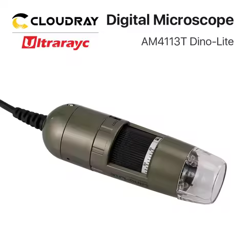 Ultrarayc Original Dino-lite AM4113T Digital Microscope Bracket Set Support MS35B 8 LED Light 200X E