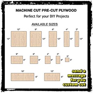 (10mm) 1/2 PLYWOOD and (18mm) 3/4 PLYWOOD FOR DIY WOODWORKS