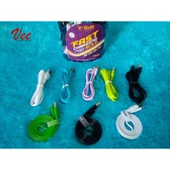 USB data cable v-gen fast charging 2.4A micro usb cable 1m