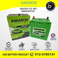 [ Installation Provided ] 46B24L | NS60LS / LST ] Amaron Go | Car Battery Bateri Kereta | Waja Vios Civic HRV  Accord