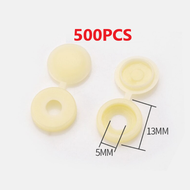 100Pcs hinged plastic nut cover foldable positioning screw and nut protection cover Nut cover bolt h