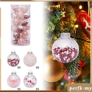 [PerfkMY] 24 Pieces Christmas Ball Ornaments Christmas Baubles Christmas Hanging